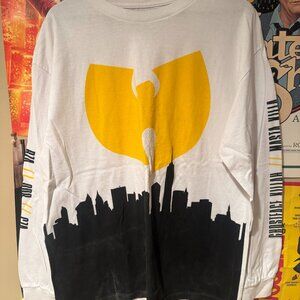 Vintage-Like All Over Print Wu Tang Clan Long Sleeve Shirt (XL) Spencer's RARE